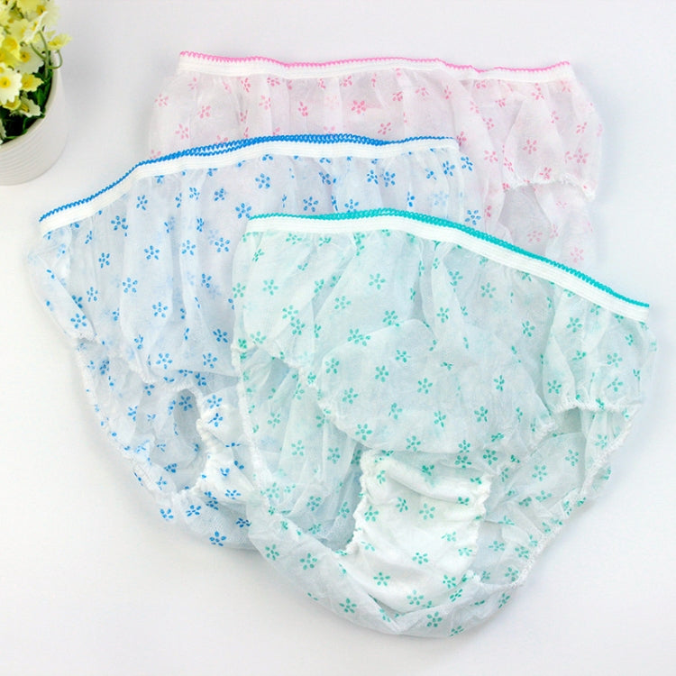 Pregnant Women Disposable Underwear Non-Woven Maternal Postpartum Cotton Bottom Paper Underwear, Color Random Delivery, Size: XXL(Printing) - free shipping - PMC TechLife - Order now!