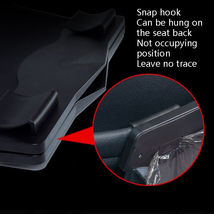 Car Trash Can Car Chair Back Hanging Storage Box Hidden Folding Storage Bag With LED Light(Beige) - Stowing Tidying by PMC TechLife | Online Shopping South Africa | PMC TechLife | Buy Now Pay Later Mobicred