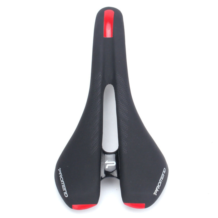 PROMEND SD-575 Cycling Comfortable Microfiber Leather Hollow Cushion(Black Red) - free shipping - PMc TechLife - Order now!