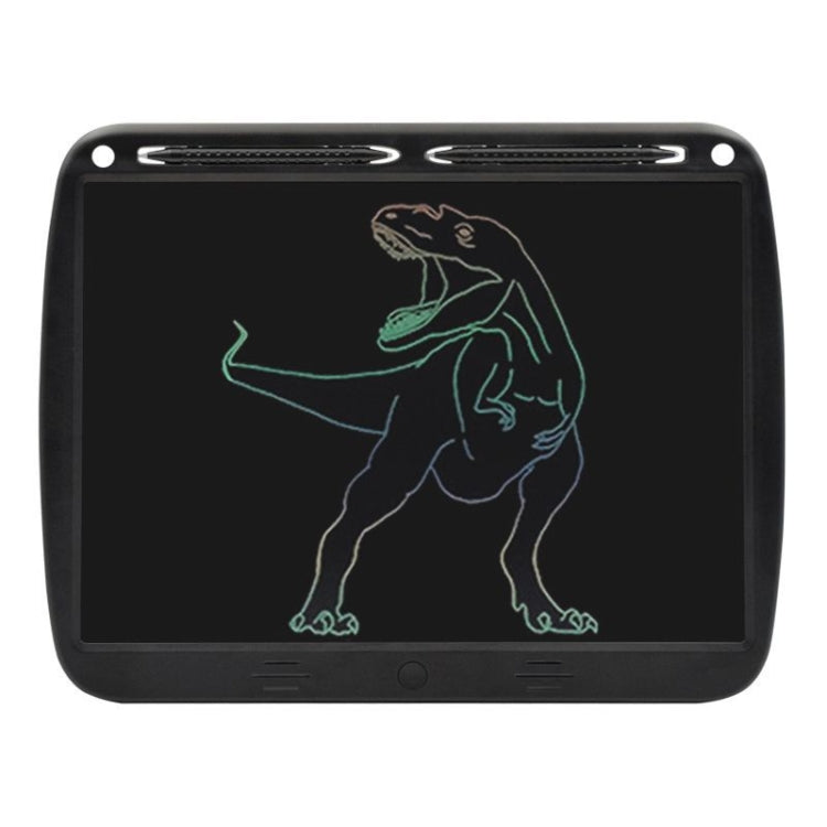 15inch Charging Tablet Doodle Message Double Writing Board LCD Children Drawing Board, Specification: Colorful Lines (Black) -  by PMC TechLife | Online Shopping South Africa | PMC TechLife | Buy Now Pay Later Mobicred
