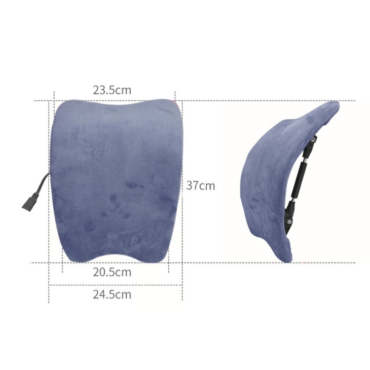 Electric Heating Lumbar Support Pad Lumbar Spine Stretcher Massager Spine Correction Backrest Board(124 big electric lumbar vertebrae) - free shipping - PMC TechLife - Order now!