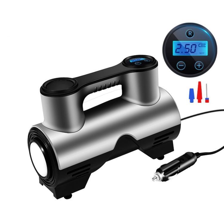 Car Inflatable Pump Portable Small Automotive Tire Refiner Pump, Style: Wired Digital Display With Lamp - Inflatable Pump by PMC TechLife | Online Shopping South Africa | PMC TechLife
