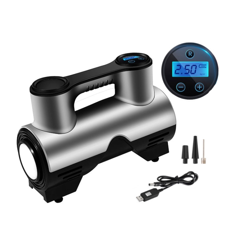Car Inflatable Pump Portable Small Automotive Tire Refiner Pump, Style: Wireless Digital Display With Lamp - free shipping - PMC TechLife - Order now!