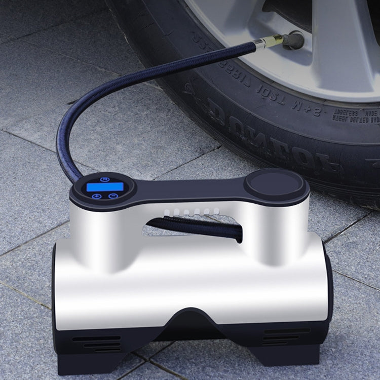 Car Inflatable Pump Portable Small Automotive Tire Refiner Pump, Style: Wireless Digital Display With Lamp - free shipping - PMC TechLife - Order now!