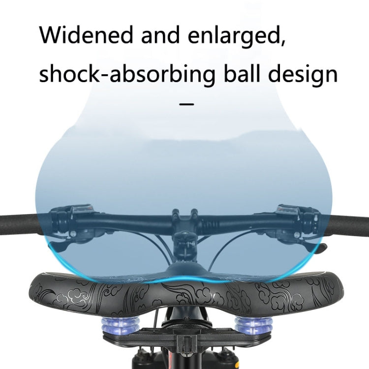 WEST BIKING YP1602797 Bicycle Hollow Seat Night Riding With Warning Tail Light Seat(Line Swallow) - free shipping - PMc TechLife - Order now!