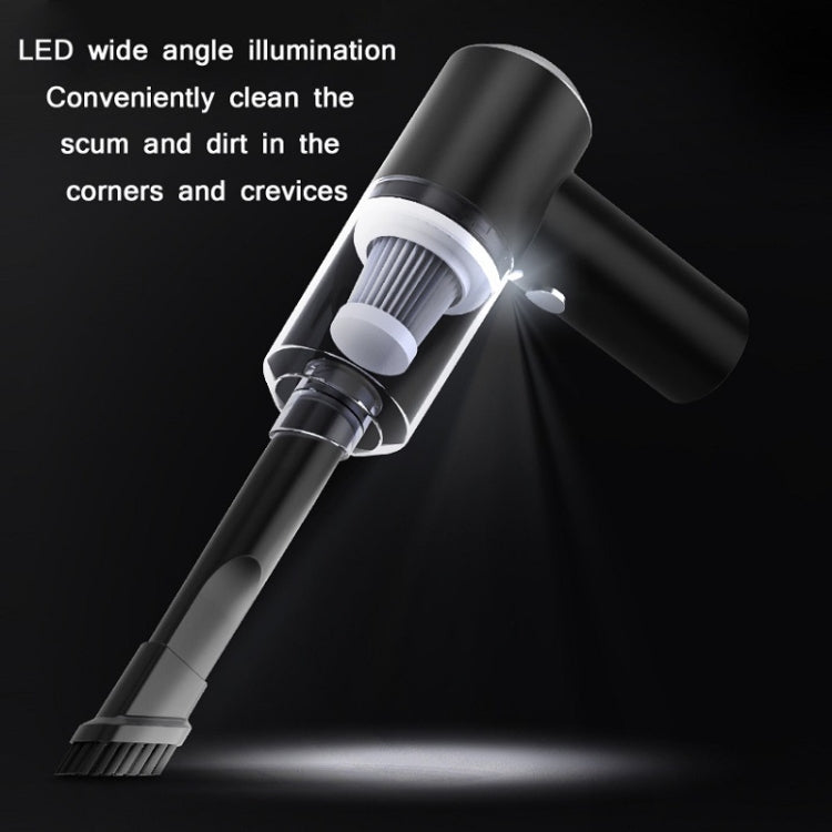 Car Dry And Wet Wireless Handheld Vacuum Cleaner(Black) - Vacuum Cleaner by PMC TechLife | Online Shopping South Africa | PMC TechLife | Buy Now Pay Later Mobicred