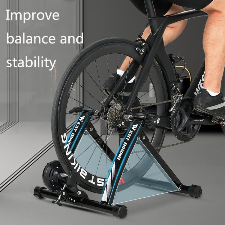WEST BIKING YP1402008 Bicycle Parking Rack Indoor Cycling Training Platform Fitness Equipment Road Mountain Bike Parking Rack(Black) - free shipping - PMC TechLife - Order now!