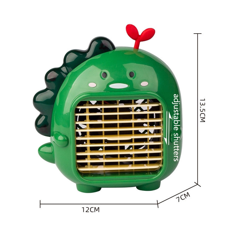 A9 Desktop Dinosaur Fan USB Mini Large Wind Fan(Green) - free shipping - PMC TechLife - Order now!