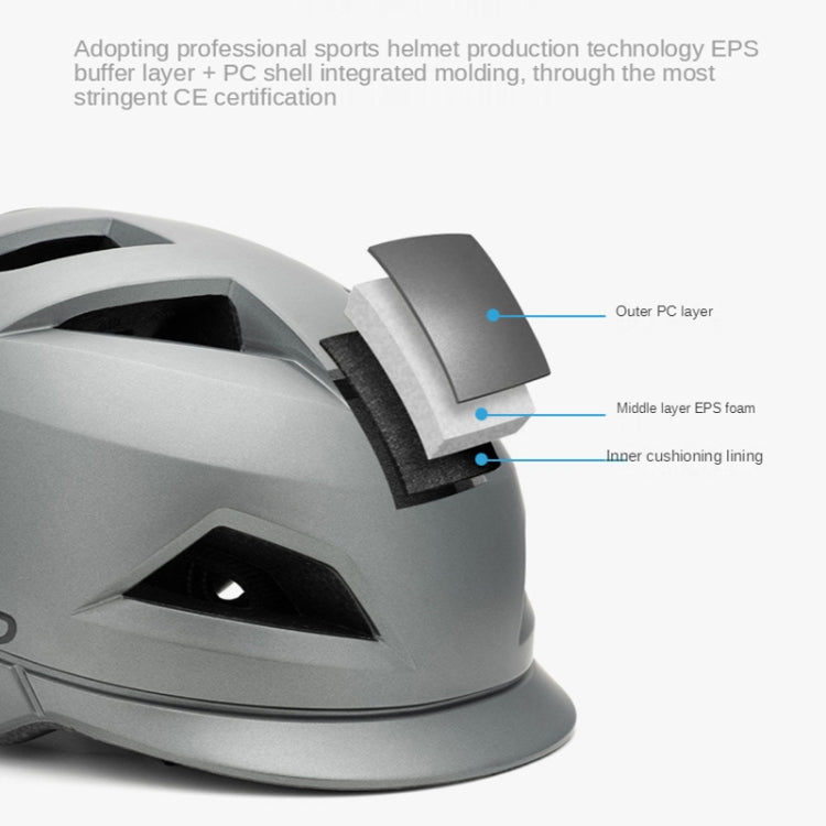 PROMEND 12H19 Summer Cool Motorcycle Riding Half Helmet Helmet Outdoor Off-Road Helmet With Tail Light, Size: Code(Black) - free shipping - PMC TechLife - Order now!