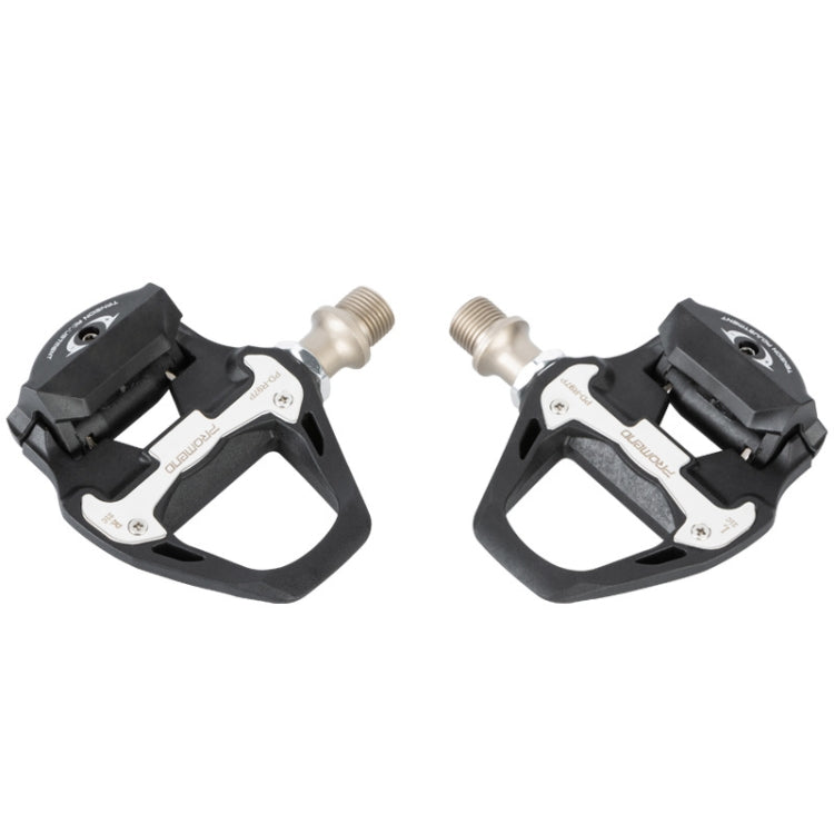 1 Pair PROMEND PD-R97P Bicycle Self-Locking Pedal Road Bike Nylon Lock Pedal SPD System Cassette Palin Pedal(Black) - free shipping - PMc TechLife - Order now!
