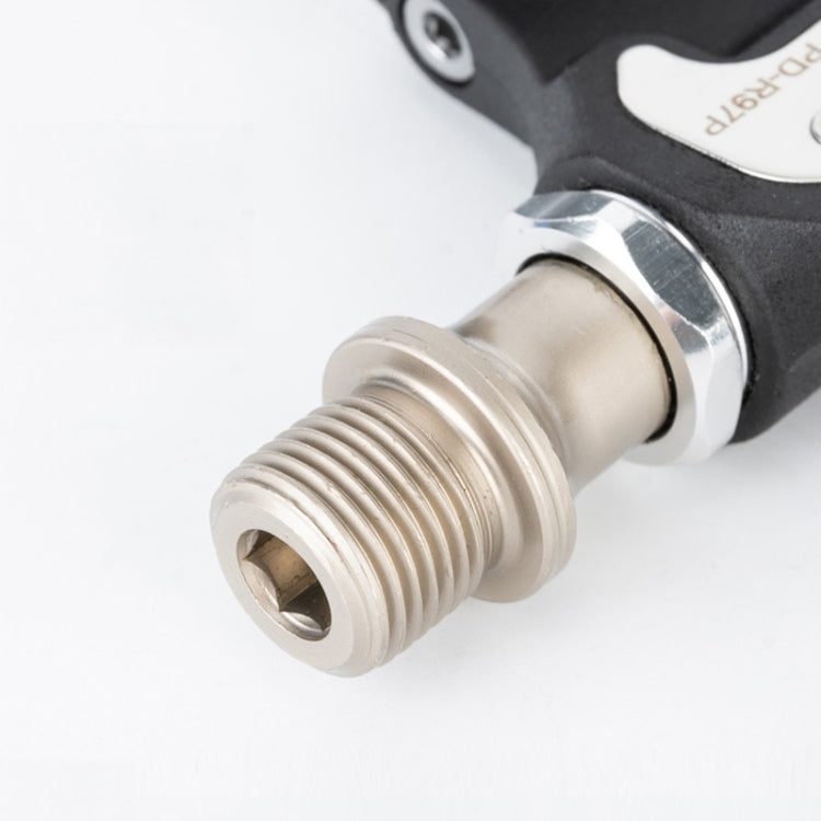 1 Pair PROMEND PD-R97P Bicycle Self-Locking Pedal Road Bike Nylon Lock Pedal SPD System Cassette Palin Pedal(Black) - free shipping - PMc TechLife - Order now!