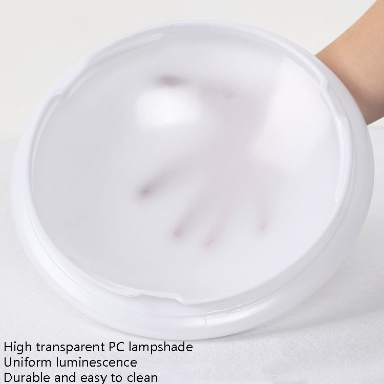 LED Sound Light Control Ceiling Lamp Round Corridor Intelligent Sensor Lamp, Power source: 24W 400mm(White) - Sensor LED Lights by PMc TechLife | Online Shopping South Africa | PMc TechLife | Buy Now Pay Later Mobicred