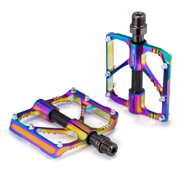 1 Pair PROMEND Three Peilin Bearing Aluminum Alloy CNC Bicycle Colorful Pedal PD-M86CY - free shipping - PMc TechLife - Order now!