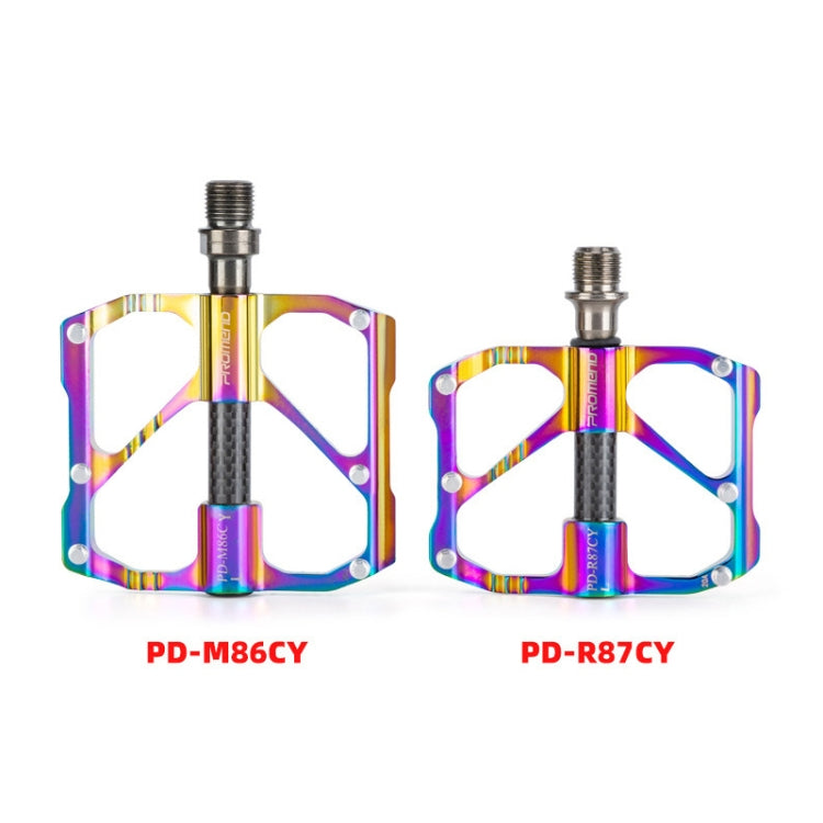 1 Pair PROMEND Three Peilin Bearing Aluminum Alloy CNC Bicycle Colorful Pedal PD-M86CY - free shipping - PMc TechLife - Order now!