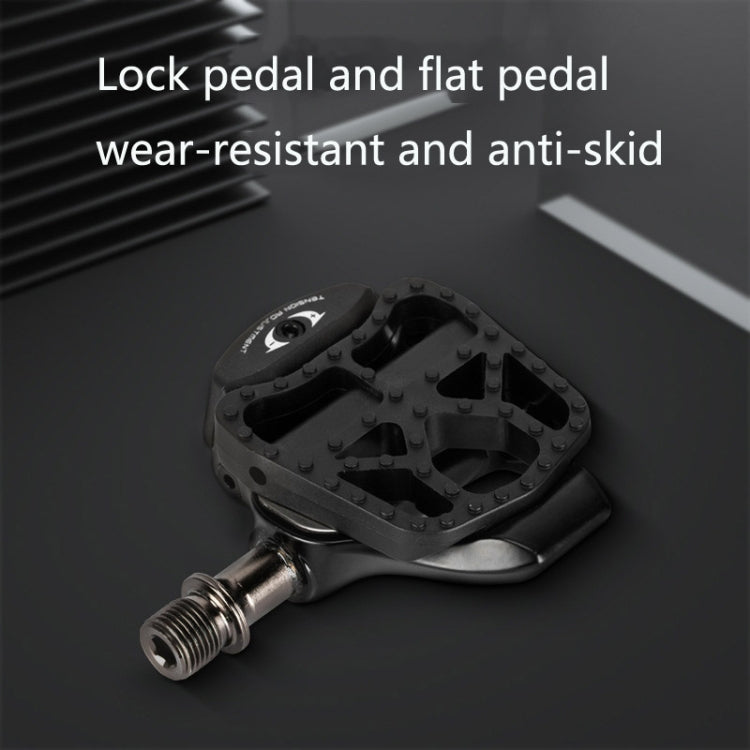 1 Pair PROMEND Road Bike Bicycle Lock Pedal Conversion Piece Nylon Plastic Self-Locking Pedal PDZ-N11 - Pedals by PROMEND | Online Shopping South Africa | PMc TechLife | Buy Now Pay Later Mobicred