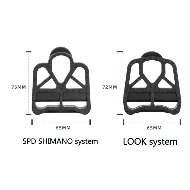 1 Pair PROMEND Road Bike Bicycle Lock Pedal Conversion Piece Nylon Plastic Self-Locking Pedal PDZ-N13 - free shipping - PMc TechLife - Order now!