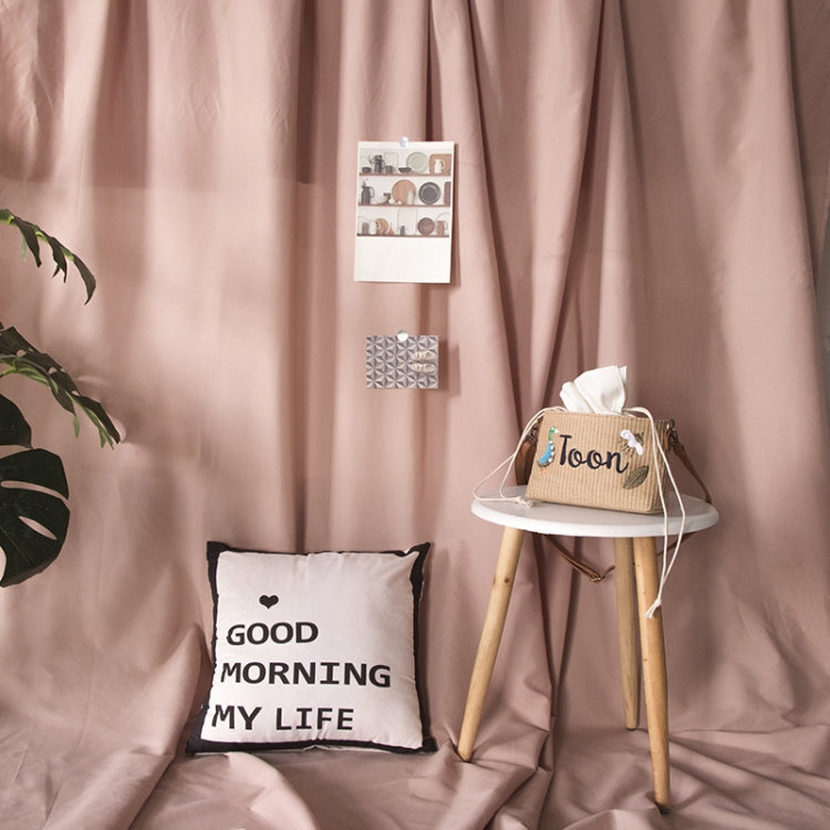 2 x 2.4m Photo Background Cloth Increased Widened Photography Cloth Live Broadcast Solid Color Cloth(Bean Sand Color) - free shipping - PMC TechLife - Order now!