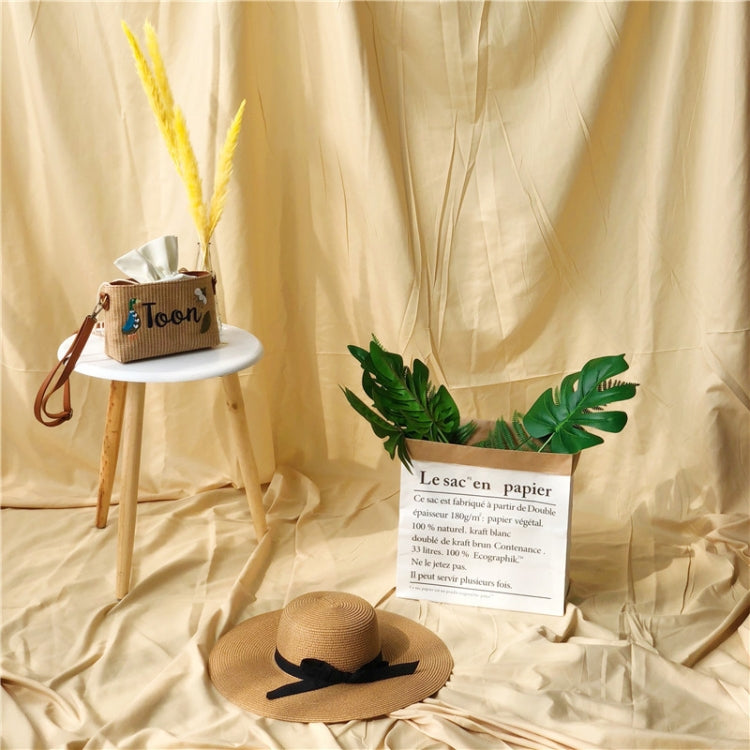 3 x 2.4m Photo Background Cloth Increased Widened Photography Cloth Live Broadcast Solid Color Cloth(Goose Yellow) - free shipping - PMC TechLife - Order now!