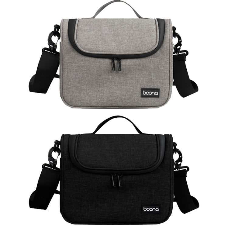 Baona BN-H011 Digital SLR Camera Bag Lens Storage Shoulder Bag(Gray) - free shipping - PMC TechLife - Order now!
