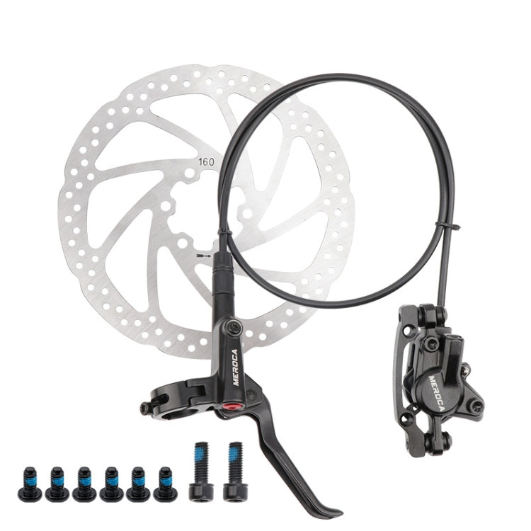 Meroca M800 Bicycle Brake Mountain Bike Universal Bilateral Brake Oil Pressure Disc Brake, Style: Right Front 800mm + Disc Brake - free shipping - PMc TechLife - Order now!