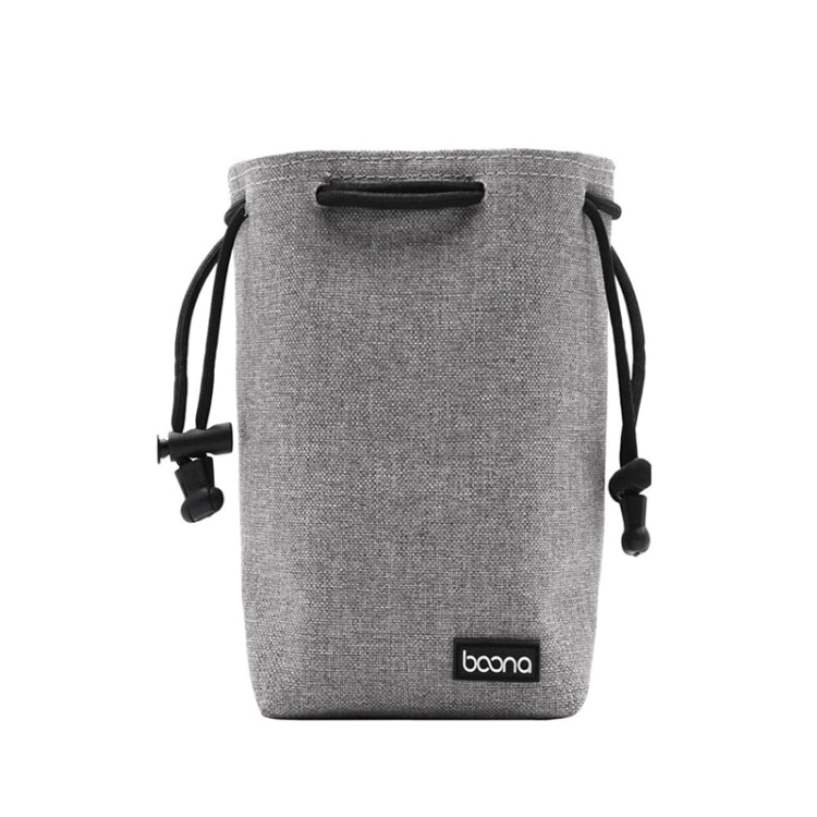 Benna Waterproof SLR Camera Lens Bag  Lens Protective Cover Pouch Bag, Color: Square Small(Gray) - free shipping - PMC TechLife - Order now!