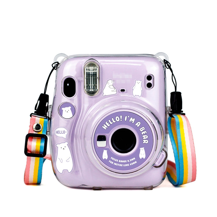 5 PCS 5 in 1 DIY Cute Cartoon  Camera Stickers Set for Fujifilm Instax mini 11(Dessert Animal Series) - free shipping - PMC TechLife - Order now!