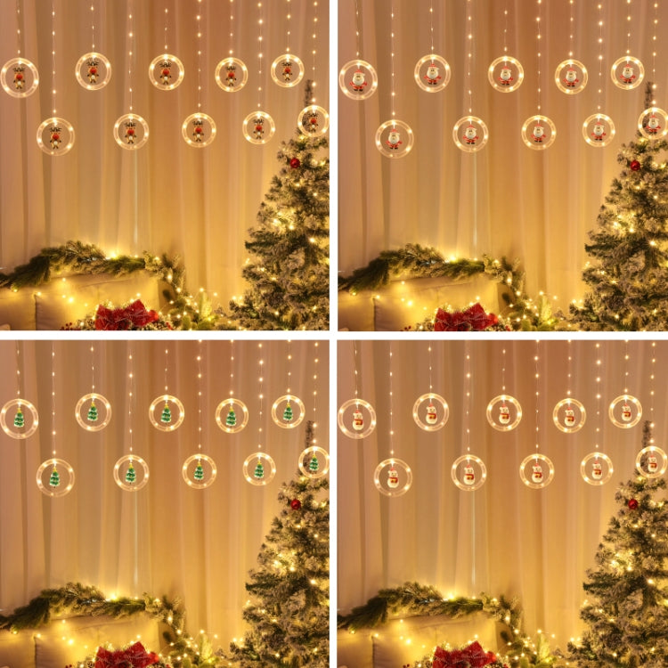Christmas Decoration Lights USB Ring Doll 10 in 1 String Lights(Reindeer) - Christmas Decoration Lamps by PMc TechLife | Online Shopping South Africa | PMc TechLife | Buy Now Pay Later Mobicred