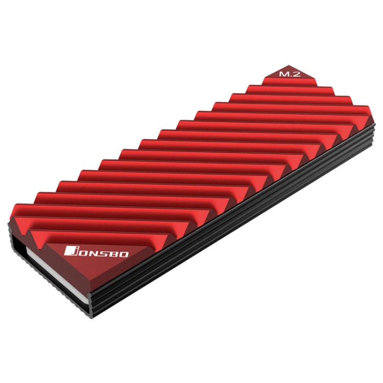 Jonsbo M.2-3 Solid State Radiator For NVME/SSD(Red) - Fan Cooling by Jonsbo | Online Shopping South Africa | PMC TechLife | Buy Now Pay Later Mobicred