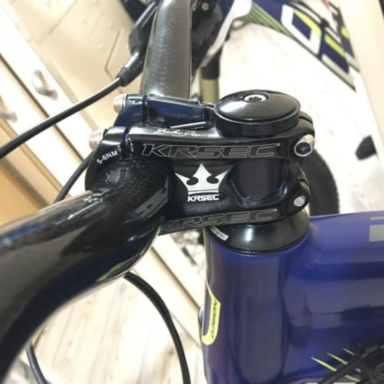 KRSEC CNC Ultra Light Short-Handed Mountain Bike Aluminum Alloy 50mm Riser, Colour: Titanium - Bicycle Grips by PMc TechLife | Online Shopping South Africa | PMc TechLife | Buy Now Pay Later Mobicred