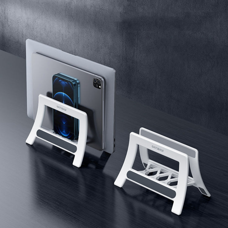 Oatsbasf 03671 Multifunctional Computer Tablet Cellphone Storage Bracket, Colour: Simple Version (White) - free shipping - PMC Jewellery - Order now!