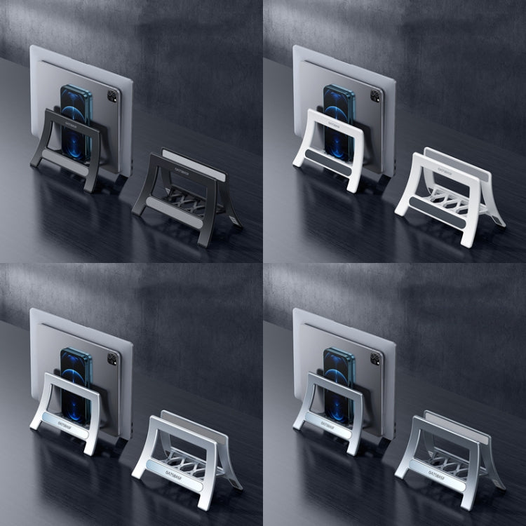 Oatsbasf 03671 Multifunctional Computer Tablet Cellphone Storage Bracket, Colour: Simple Version (White) - free shipping - PMC Jewellery - Order now!