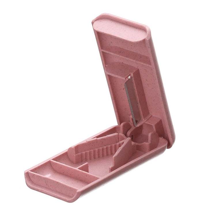 10 PCS JS010 Wheat Plastic Medicine Cutter Pill Divider(Beige) - free shipping - PMC TechLife - Order now!