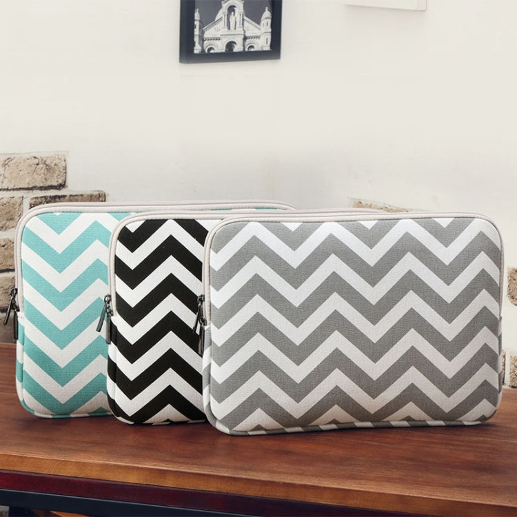 LiSEN LS-525 Wavy Pattern Notebook Liner Bag, Size: 14 inches(Gray) - free shipping - PMC Jewellery - Order now!