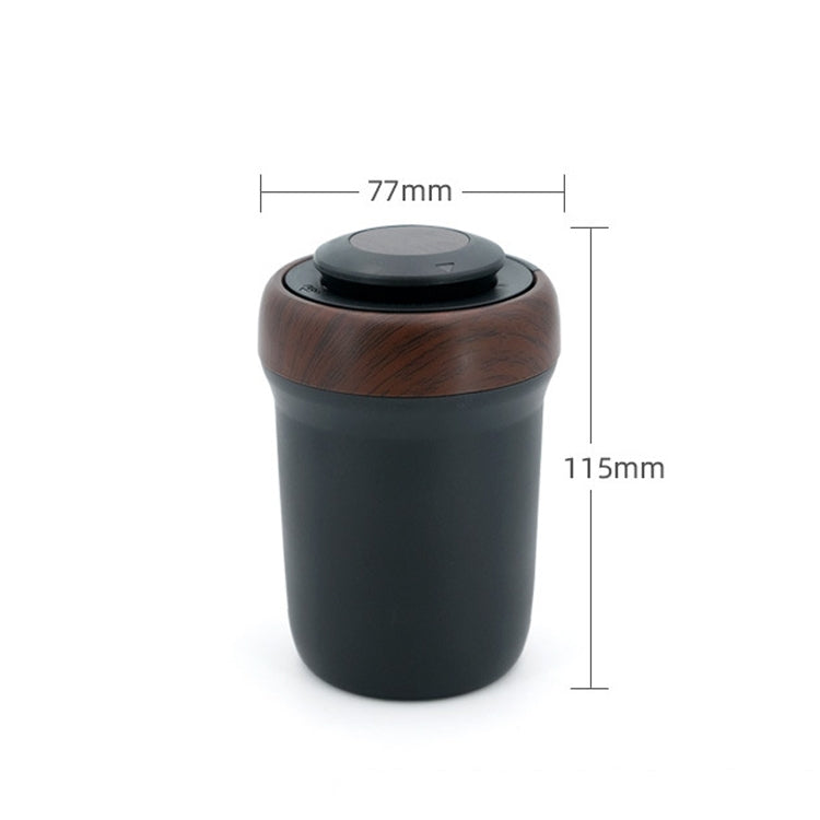 N17D Car Ashtray Arc Spot Tobacco With Lamp and Cover Car Ashtray(Silver) - free shipping - PMC TechLife - Order now!