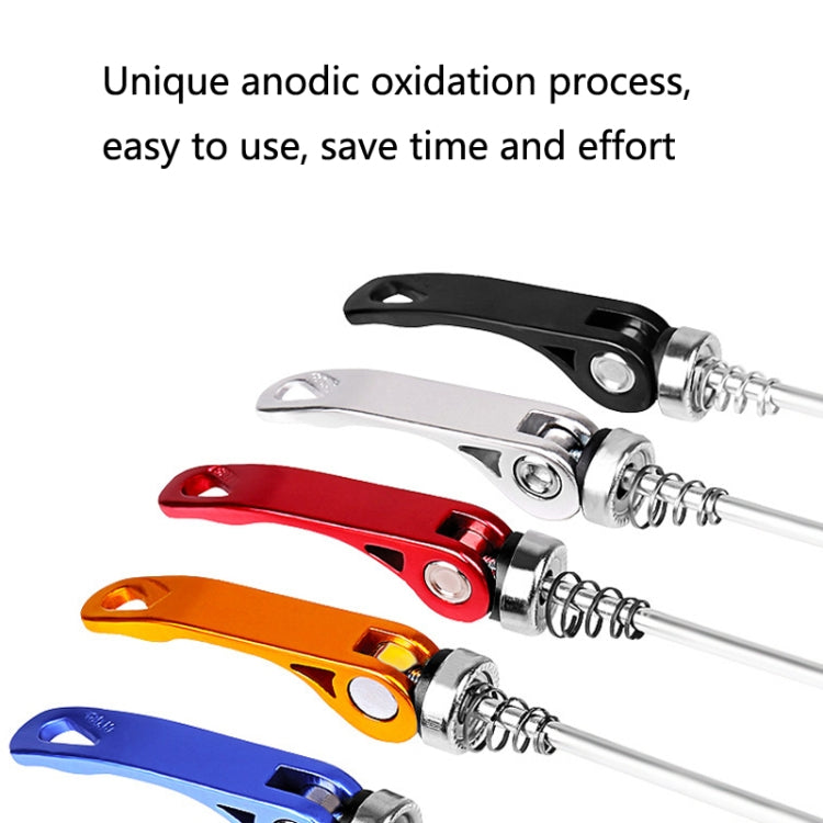 3 Sets BG-M5147 Mountain Bike Hub With Long Quick Release Lever(Black) - Quick Release by PMc TechLife | Online Shopping South Africa | PMc TechLife | Buy Now Pay Later Mobicred