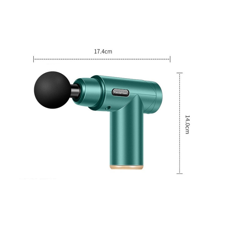 Fascia Massager Mini Electric Muscle Massager Portable Fitness Muscle Relaxing Massager Button(Dark Night Black) - free shipping - PMC TechLife - Order now!