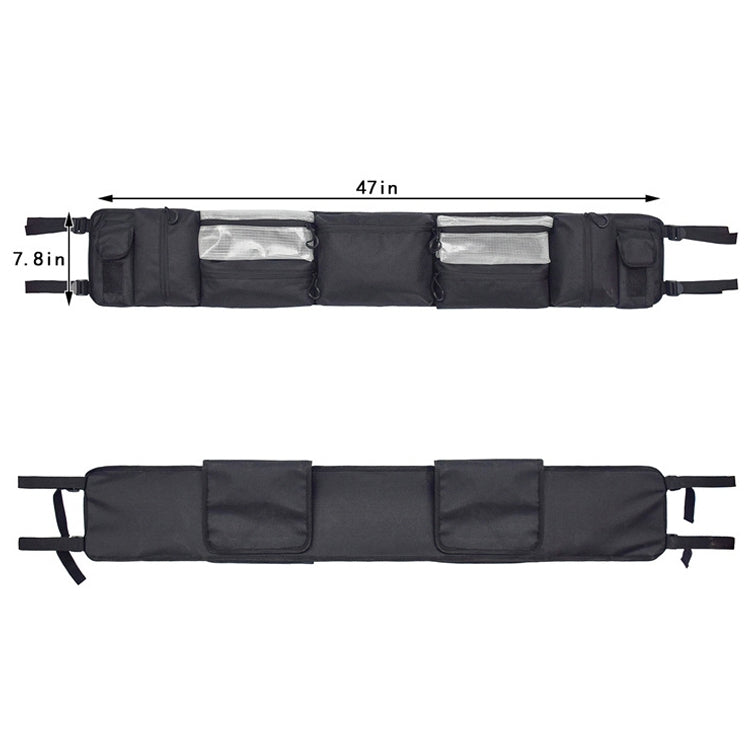 Large-Capacity Car Outdoor Bag Practical And Wear-Resistant Riding Front Bag(Black) - Bags & Luggages by PMC TechLife | Online Shopping South Africa | PMC TechLife | Buy Now Pay Later Mobicred