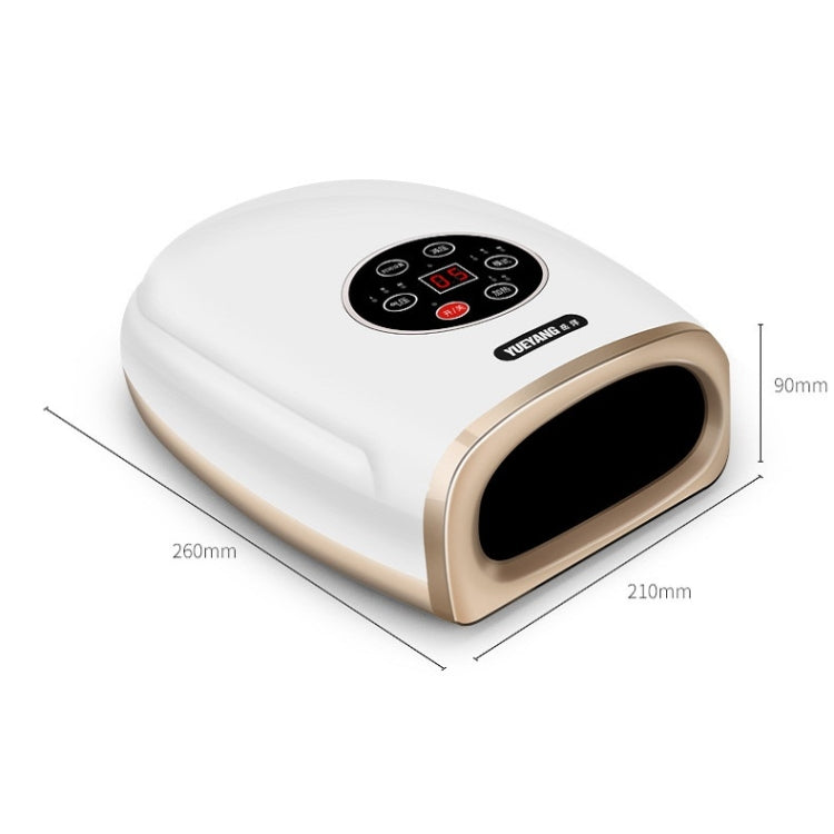 Hand Finger Joint Massager Wrist Palm Physiotherapy Mouse Hand Meridian Acupoint Massager, Specification: Plug(Amber Gold) - free shipping - PMC TechLife - Order now!
