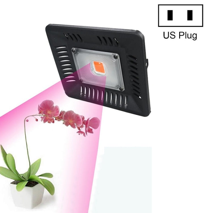 50W Ultra-Thin LED Plant Light, Full Spectrum COB Growth Light, Vegetable, Fruit & Flower Greenhouse Fill Light With Plug, Specification:US Plug - LED Grow Lights by PMc TechLife | Online Shopping South Africa | PMc TechLife | Buy Now Pay Later Mobicred