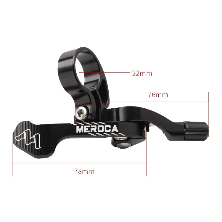 MEROCA Bicycle Telescoping Pipeline Controller Lifting Sitting Pipeline Control Switch(Black) - Bicycle Seat Posts by PMc TechLife | Online Shopping South Africa | PMc TechLife | Buy Now Pay Later Mobicred