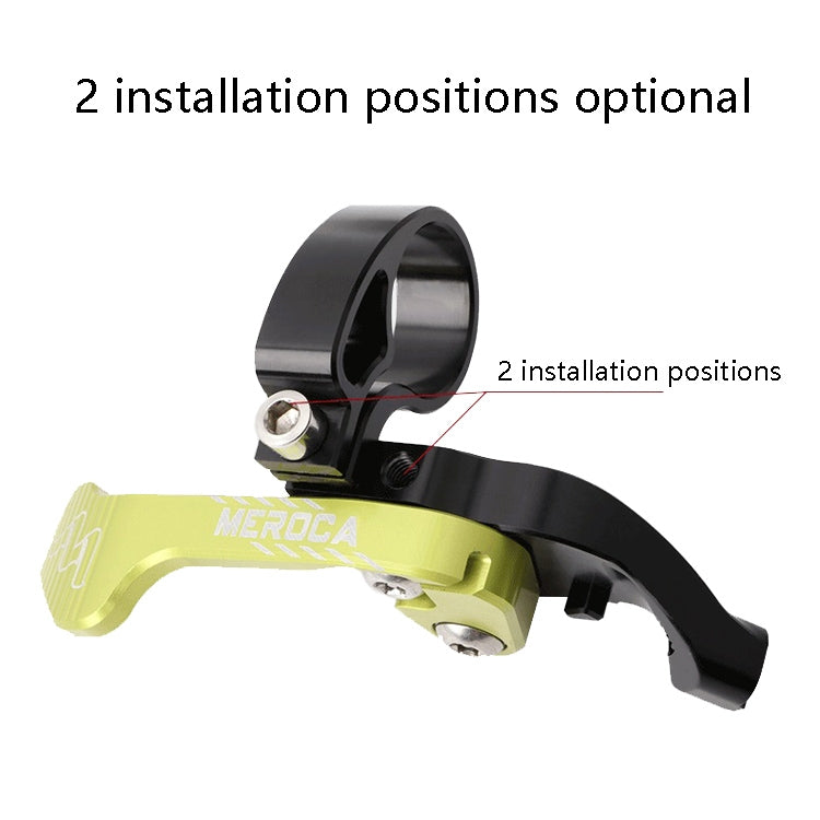 MEROCA Bicycle Telescoping Pipeline Controller Lifting Sitting Pipeline Control Switch(Black) - Bicycle Seat Posts by PMc TechLife | Online Shopping South Africa | PMc TechLife | Buy Now Pay Later Mobicred