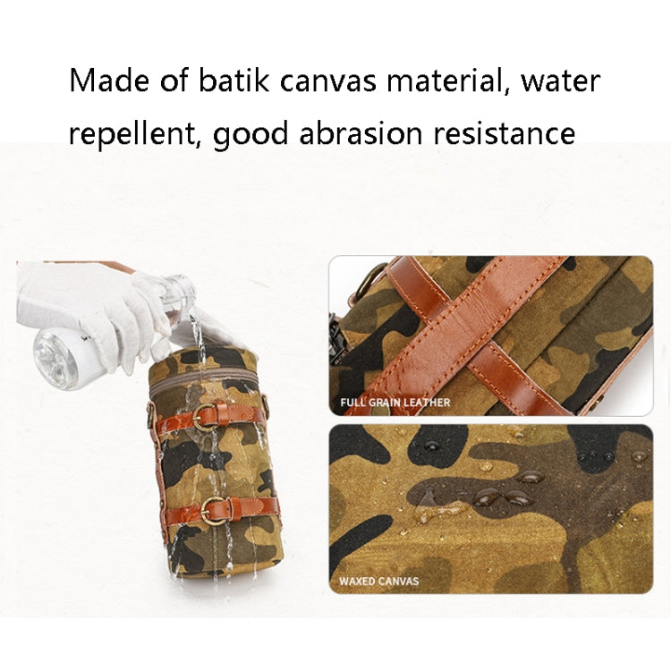 K-807 SLR Camera Storage Bag Waterproof Canvas Photography Liner Bag, Colour: S (Blue) - Lens Bag by PMC TechLife | Online Shopping South Africa | PMC TechLife | Buy Now Pay Later Mobicred