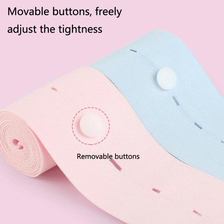 TH20150808 Fetal Monitoring Belt Widened Pregnant Women Check-up Adjustable Buttonhole Elastic Strap Monitoring Belt, Size: 5x120cm(Sky Blue) - free shipping - PMC TechLife - Order now!