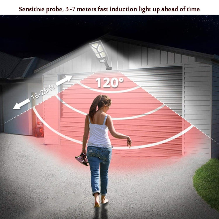 TG-TY100 196 LED Solar Outdoor Human Body Induction Wall Light Garden Fence Street Light - free shipping - PMc TechLife - Order now!