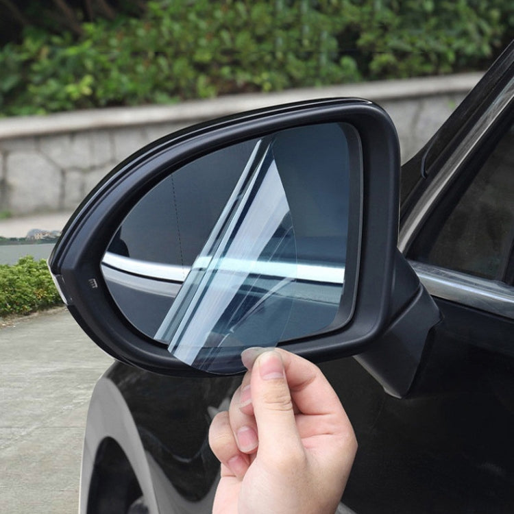 2pcs /Set Rainproof Anti-Fog And Anti-Reflective Film For Car Rearview Mirror Round 80mm(Transparent) - free shipping - PMC TechLife - Order now!