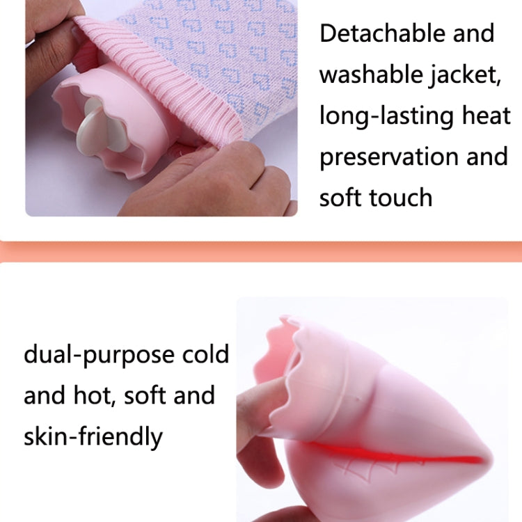 Winter Silicone Hand Warmer Cartoon Cute Water Injection Warm Water Bag, Colour: Light Blue Beaver - Hot Water Bags by PMC TechLife | Online Shopping South Africa | PMC TechLife | Buy Now Pay Later Mobicred