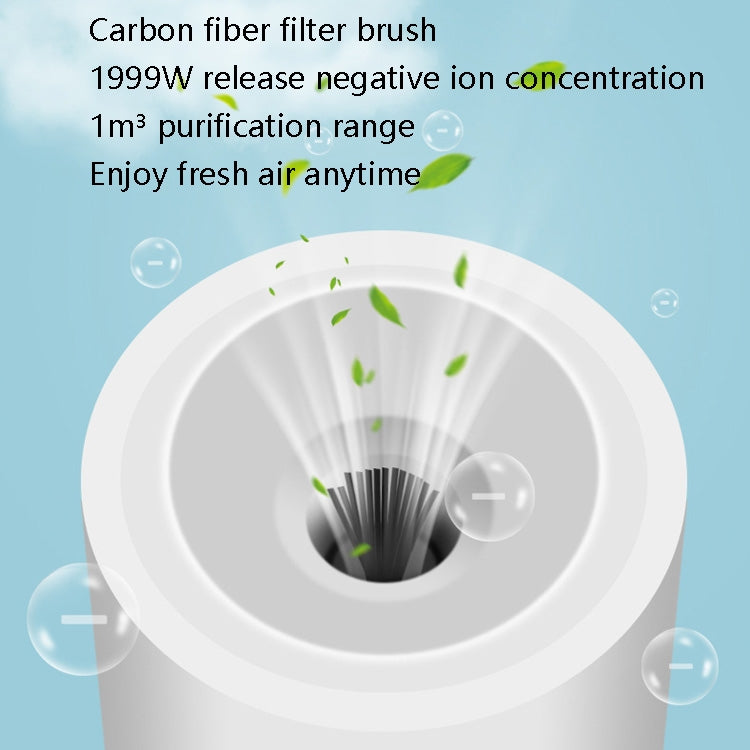 EP205 Portable Air Purifier Negative Ion Necklace Hanging Collar Purifier(Black) - free shipping - PMC TechLife - Order now!