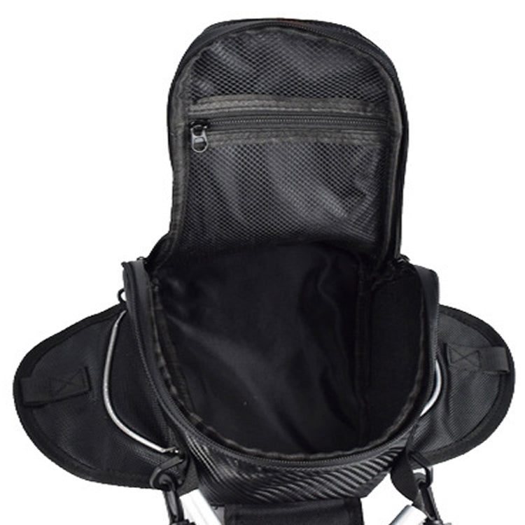 GHOST RACING GR-YXB08 Motorcycle Bag Touch Navigation Fuel Tank Package Dust Waist Bag(With Magnet (Black)) - Bags & Luggages by GHOST RACING | Online Shopping South Africa | PMC TechLife | Buy Now Pay Later Mobicred