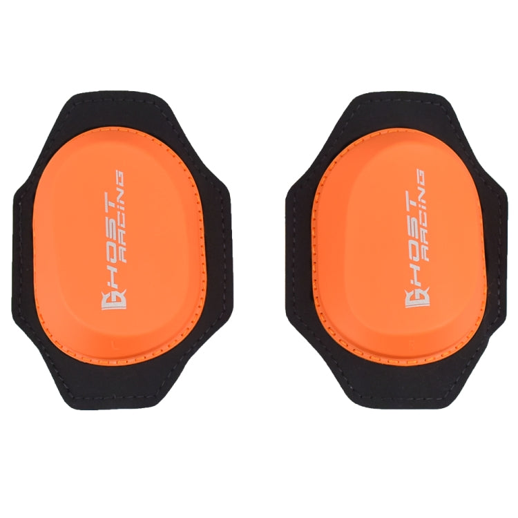 GHOST RACING GR-MB01 Motorcycle Protective Gear Knee Protective Abrasion(Orange) - Protective Gear by GHOST RACING | Online Shopping South Africa | PMC TechLife | Buy Now Pay Later Mobicred