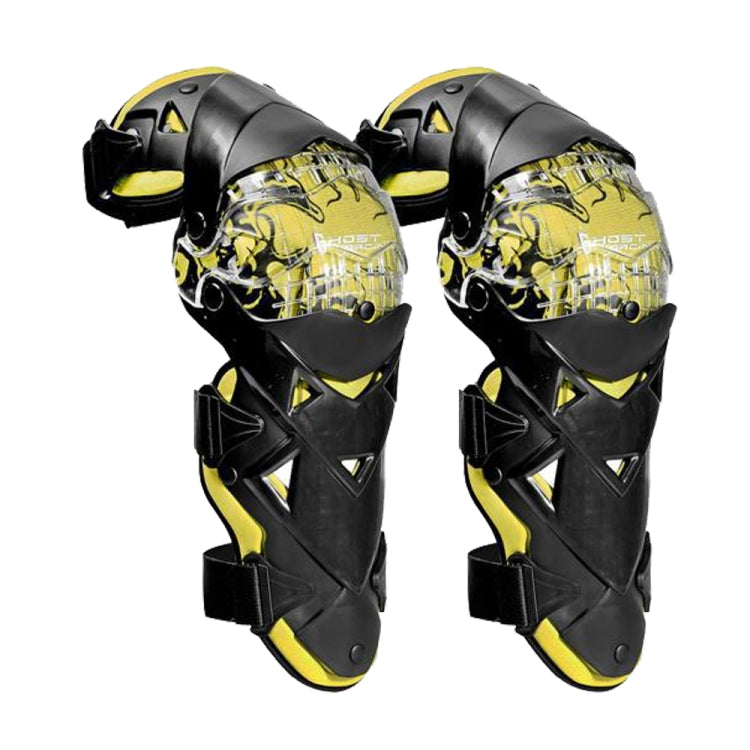 GHOST RACING GR-HX05 Motorcycle Riding Protective Gear Keep Warm Anti-Wind Anti-Fall Locomotive Knee Pad(Yellow) - free shipping - PMC TechLife - Order now!